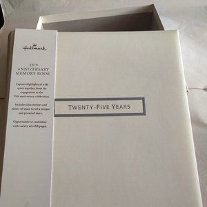Hallmark 25th Anniversary Memory Book